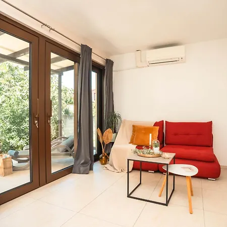 Vsg - Relaxing Apartments, 200m From The Sea, With Pool, Sauna & Jacuzzi Apartment Klimno