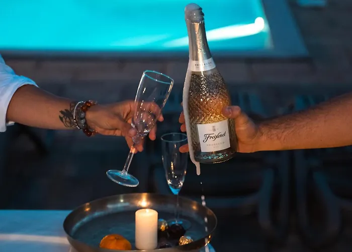 아파트 Vsg - 200m From Beach, Pool, Sauna & Jacuzzi 클림노